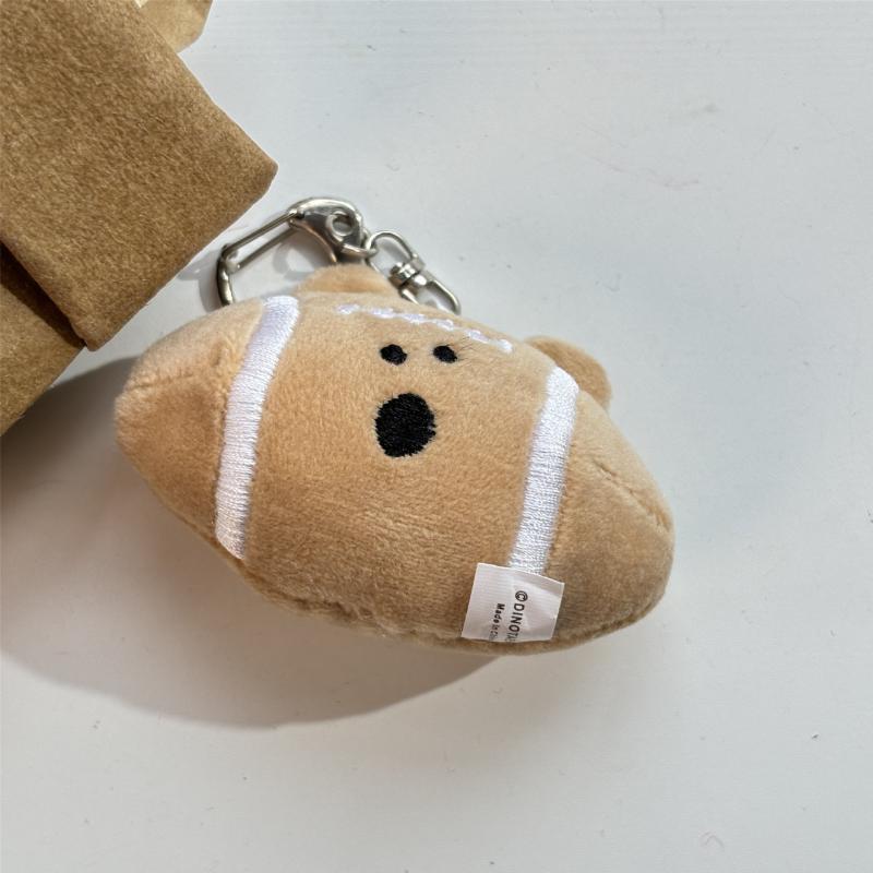 

Смешной Кавайный Плюшевый Подвесок-Брелок в Виде Шарика Мультяшный Милый Брелок в Виде Медведя Креативные Аксессуары для Украшения Рюкзака Подарки A1