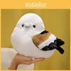 Tailed Tit Long Plush Toy Stuffed Animal Doll Cartoon Decoration Gifts Kids