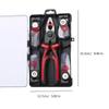 5 in 1 Interchangeable Pliers Set Multifunctional Tool for Wire Cutting Stripping Crimping As Combination Slip Joint Pliers