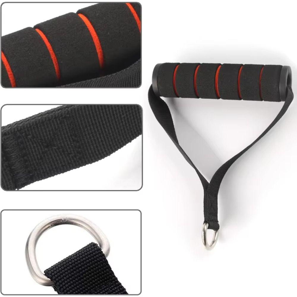 D-Ring Fitness Puller Metall Gym Griffe Grip für Yoga Fitness Übung Power Bands