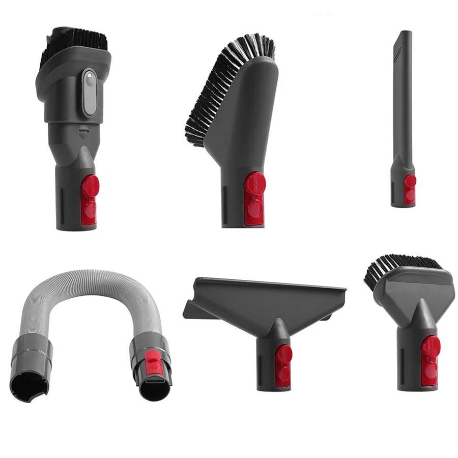 Telescopic Rod Extension Tube Suction Head For Dyson V7 V8 V10 V11 V15 Handheld Vacuum Cleaner Crevice Brush Mattress Brush Accessories Spare Parts