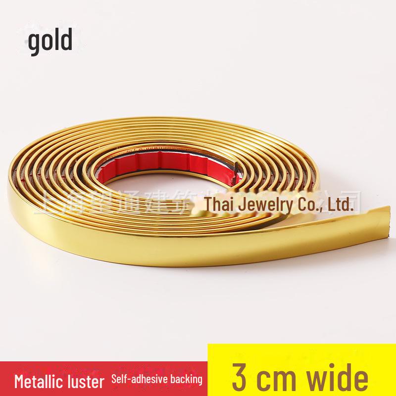 Self-Adhesive 3D Wall Stickers: Decorative Strips for Doors, Windows, and Corners