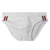 Heren Nylon Mesh Zwembroek Sneldrogend Elastische Contour Pouch Sexy Kleurblok Zwemkleding Voor Zomer Strand Zwembadfeest