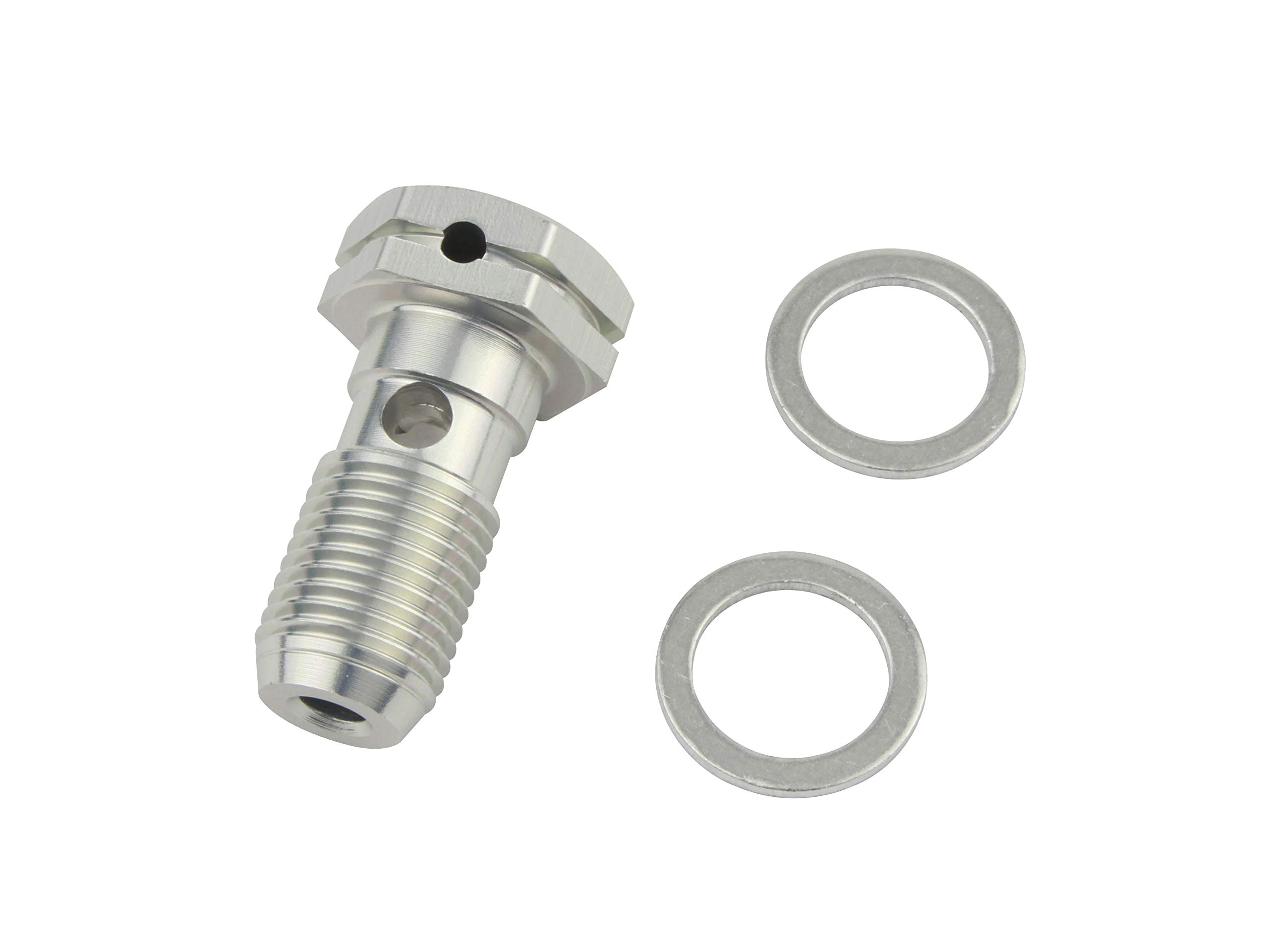 POSH FAITH Мотоциклетные принадлежности Болт banjo Earl s Серебряный 1.00S 550018-03 Pack of 1 серебряный