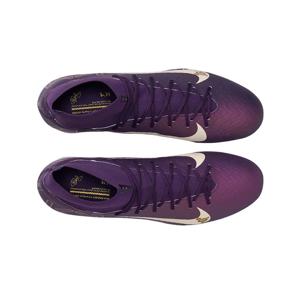 Kylian Mbappé x Nike Zoom Mercurial Superfly 10 Academy TF Grand Purple Sneakers Unisex Avorio Pallido FQ8333-500