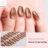 Tiras de Gel para Unhas Leopardo com Lixa Fácil de Aplicar Remover Autocolantes de Unhas Decalques Mulheres Meninas Manicure em Casa DIY Esmalte Wrap Arte de Unhas