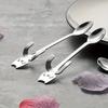 1PCS Stainless Steel Cute Mini Cat Spoon for Tea, Coffee, Dessert, Sugar, Ice Cream,