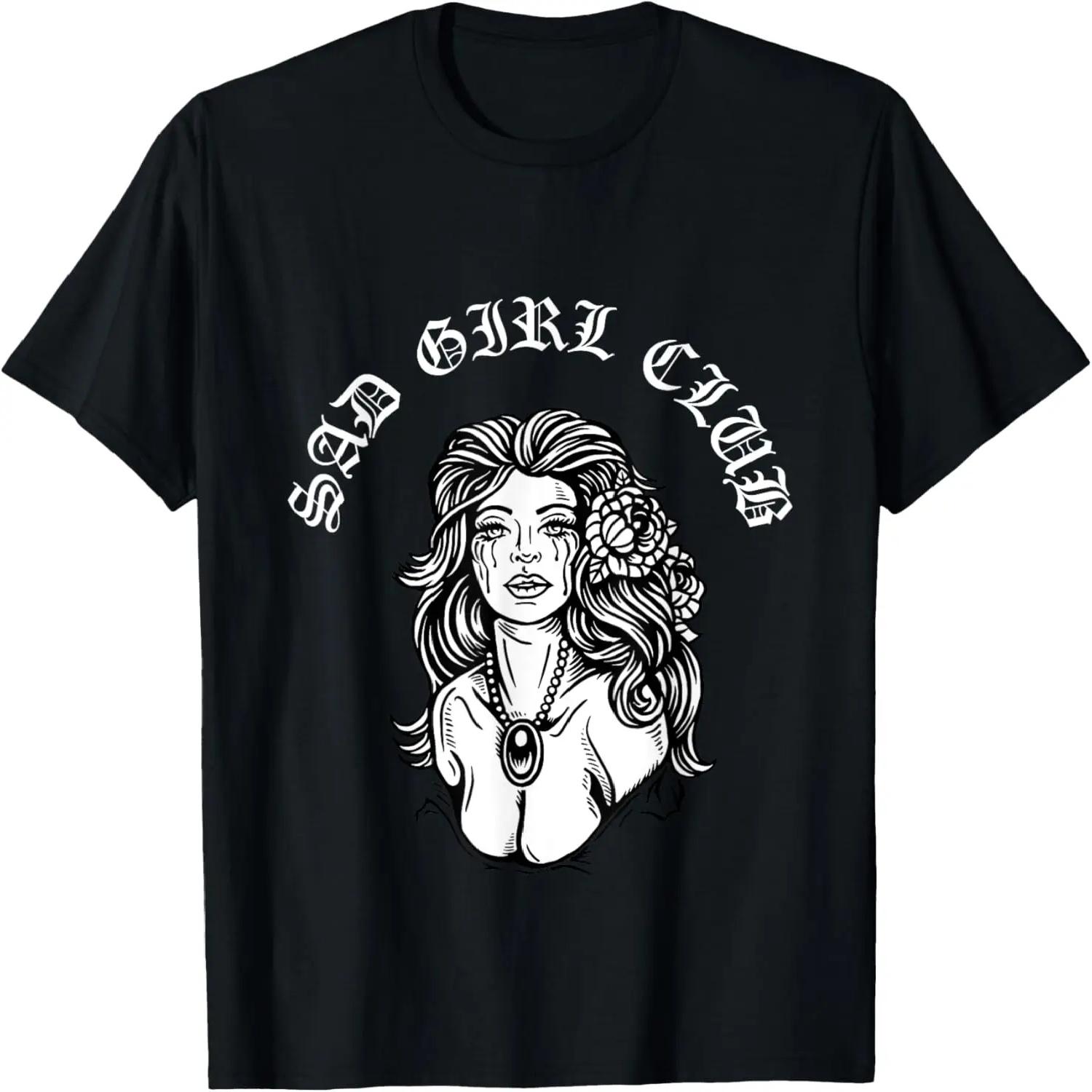 Sad Girl Club Chola T shirt T-Shirt S чёрный