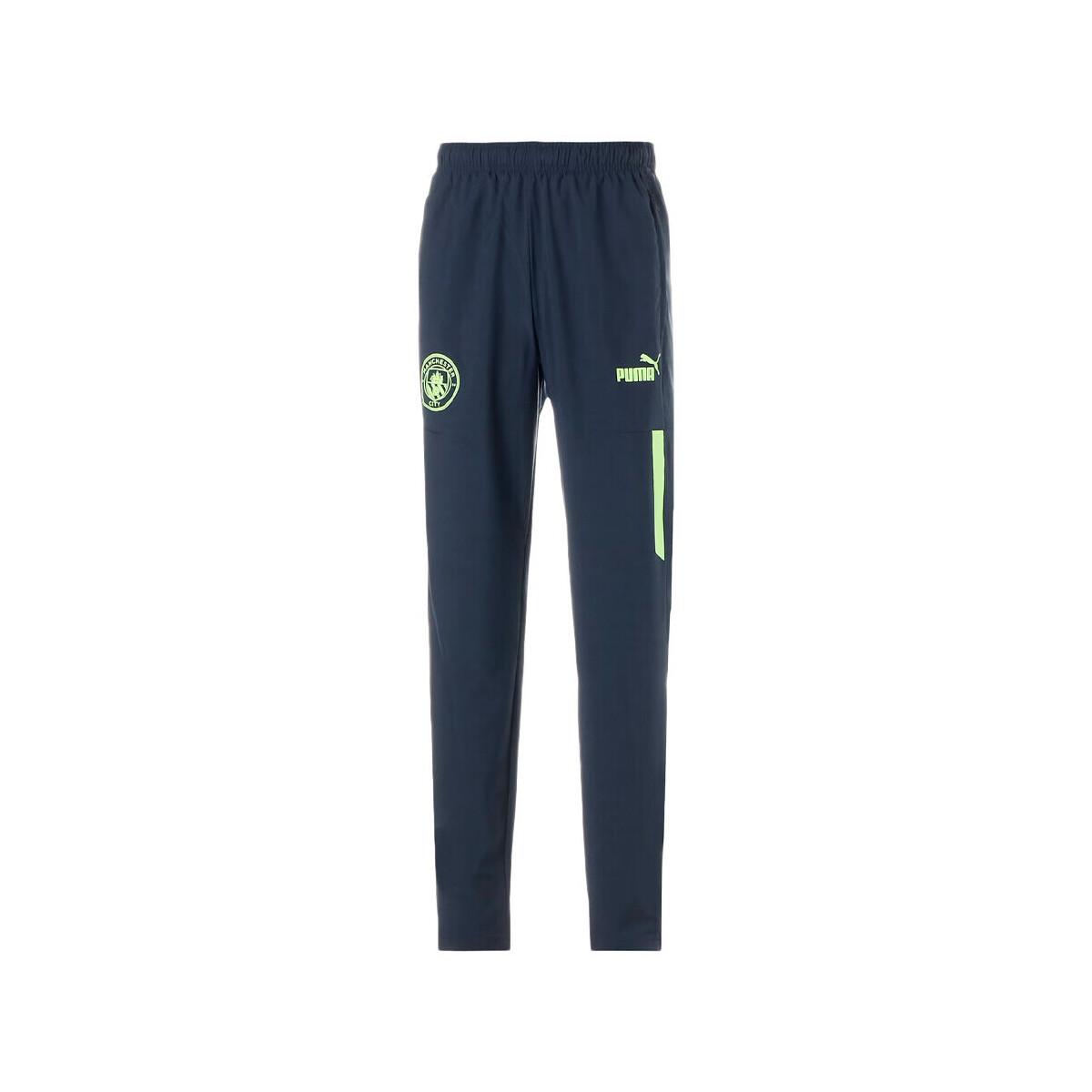 PUMA 2022 23 Manchester City Knitted Sweatpants Men s Black 769672-06 L