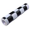 Self-Adhesive Waterproof PVC Wall Mural - Solid Color, Thickened Wallpaper/Sticker for Dorms (White/Black)