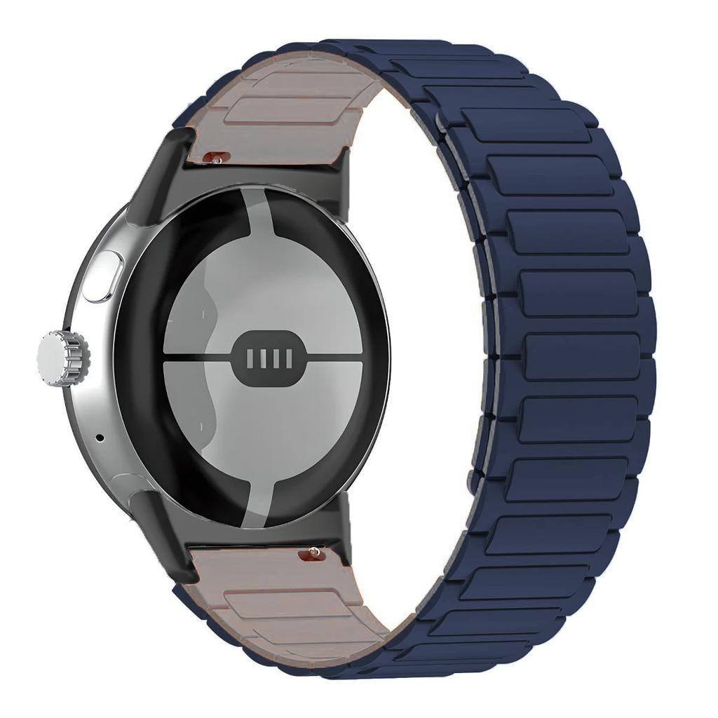 Für Google Pixel Watch 3 2 1 45mm 41mm Magnetisches Silikon-Ersatzarmband für Google Pixel Watch 3 2 1 Sport-Armband