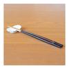 Arita Ware Chopstick Rests - Set of 5, Elegant Silver Mizuhiki Knot Design, Porcelain, Japanese New Year Celebration