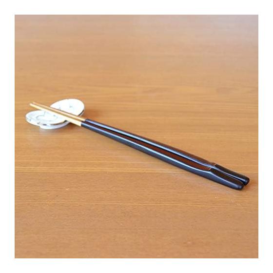 Arita Ware Chopstick Rests - Set of 5, Elegant Silver Mizuhiki Knot Design, Porcelain, Japanese New Year Celebration