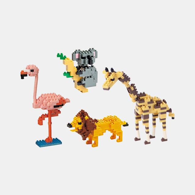 

[Bandai] Nanoblock Jungle & Safari Exploration Set
