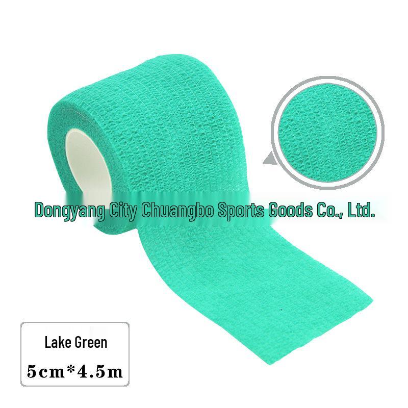 

Дышащий эластичный поддерживающий бинт для запястья, колена, локтя, голеностопа - самоклеящийся и для снятия давления для спорта Width: 5cm; Stretched Length: 4.5m