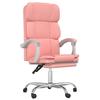 VidaXL Reclining Office Armchair Reclining Seat Computer Chair Adjustable Backrest and Footrest Office Furniture 349633