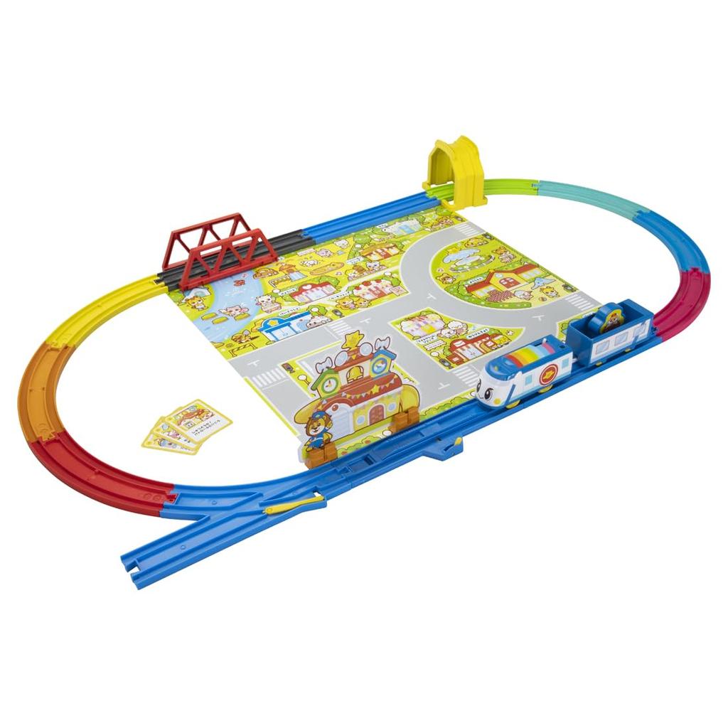 Takara Tomy Beakles Beakles with Plarail Gotton and Set Go! Go! Shuppatsu!