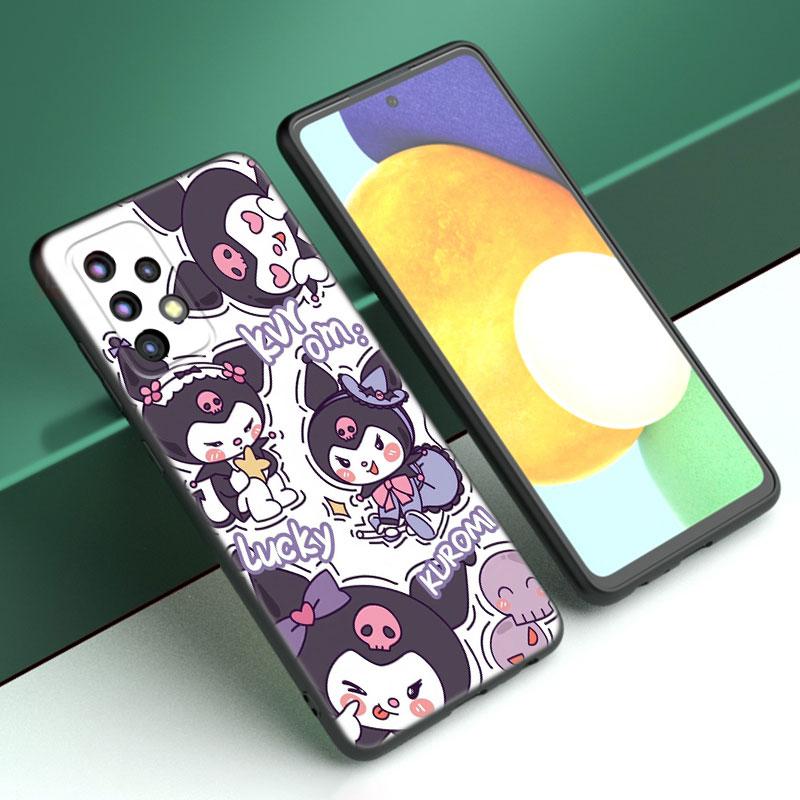 

Милый чехол Sanrio Kuromi для Samsung A13 A22 A24 A32 4G A23 A25 A34 A35 A52S A53 A54 A55 A73 5G A12 A14 A15 A31 A33 A50 A51 A72 Samsung A31