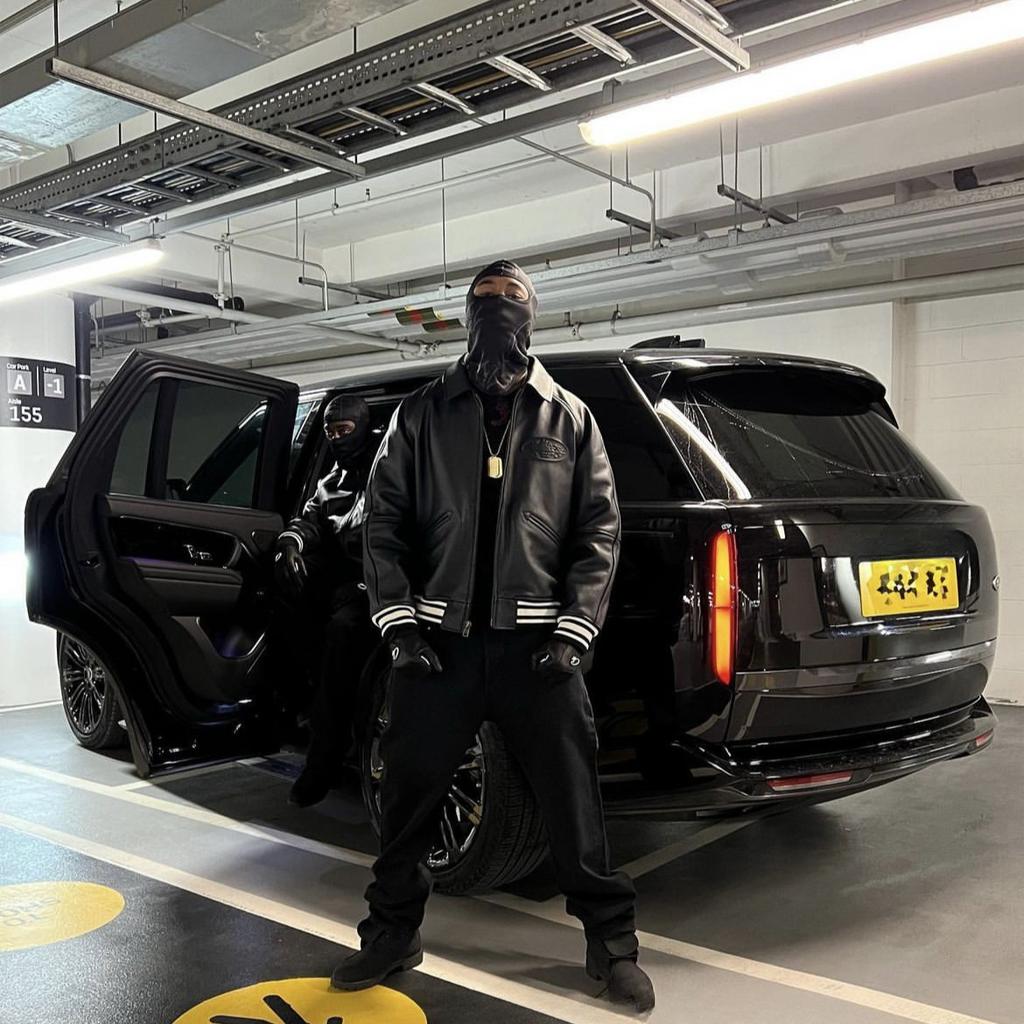 Skinnjakke Klassisk Svart Skinn Baseballjakke