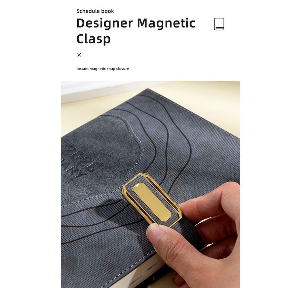 Thickened A5 Agenda Planning Notebook One Page Plan Book To-do List Notebook  Business