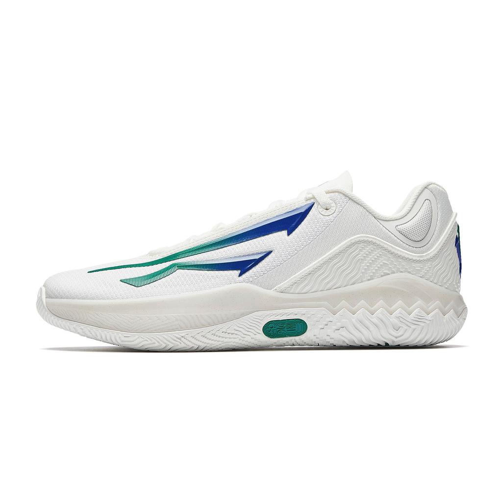 Anta Kai Speed 2 Dallas Summer Edition Professional Basketball Shoes Low Top Men Sneaker White Green Blue 912621114-3