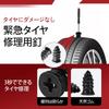 Tire Repair Kit, Rubber Nails + Metal Needles, Quick Patches, Tire Puncture Nails, Puncture