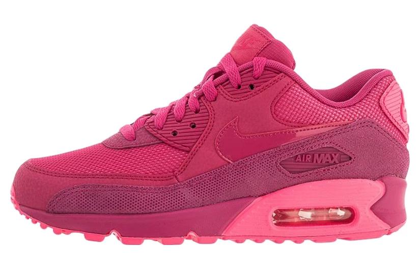 

Nike Air Max 90 Premium Fireberry Women s 443817-600 38.5