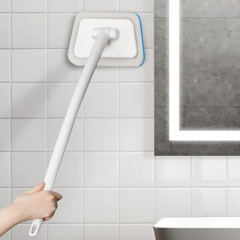 Long Handle Cleaning Brush Set Replacement Head Bathroom Cleaning Brush Household Cleaning