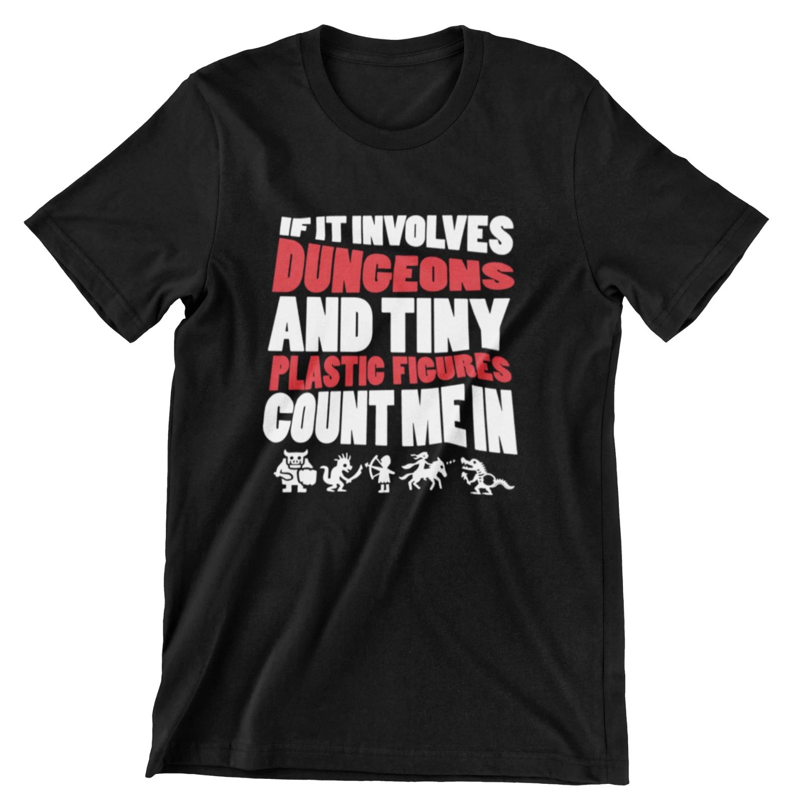 Dungeons and Dragons Plastic Figures T-SHIRT XS