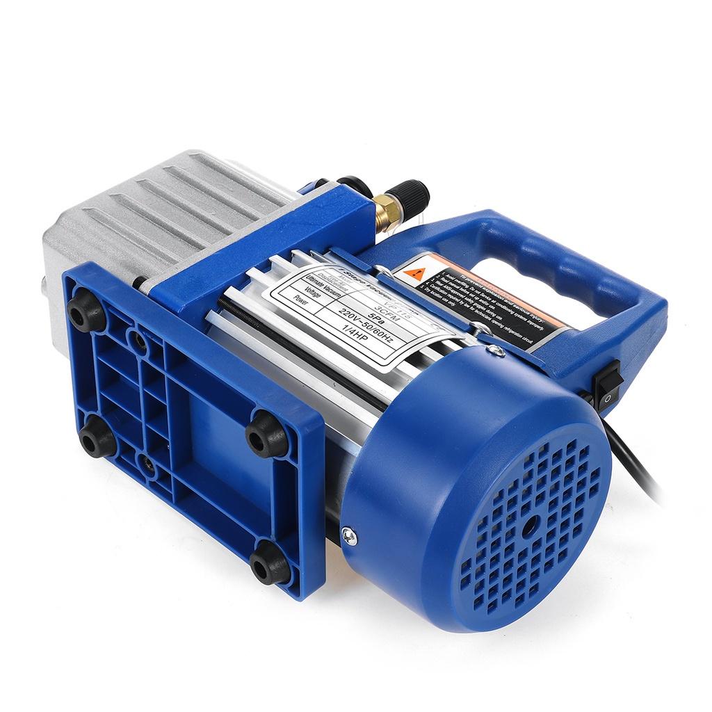 Rs-1 3CFM 1 / 4HP vacuum pump Air stage impeller HVAC AC Air tools 220V 60HZ 180W 260x110x240mm