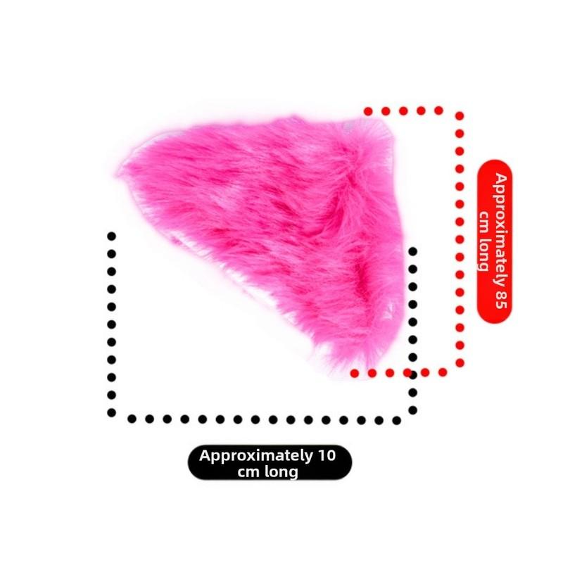 2pcs Motorcycle Helmet Accessories Plush Ears Designed for Easy Attachment to Helmets Providing Long-Lasting Decoration