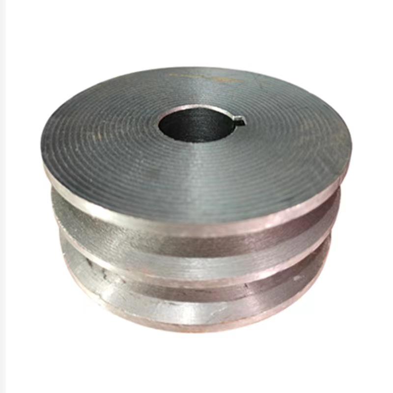 Gusseiserne Doppelnut-Riemenscheibe für Motor-Keilriemen, 60-100 mm, Typ A/B