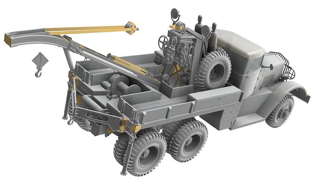 Thunder Model Escala 1/35 Série M1000 Ward-La France Americana Caminhão Pesado de Reboque, Modelo 1943, Kit de Modelo de Plástico TB35012 (Veículo militar)