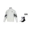 adidas Wording Pack Casual Classic Simple Retro Loose Collar Breathable Jacket Men Jacket KA1264
