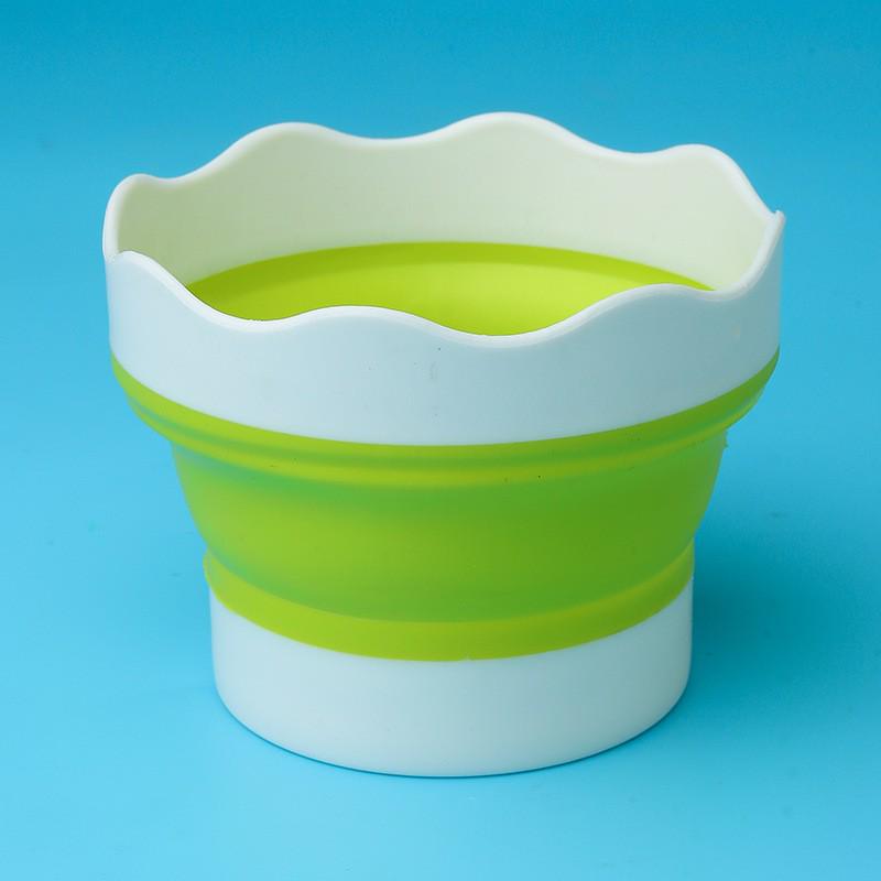 Multifunctional Hand-Carry Wash Bucket with Brush, Watercolor, Oil Painting, Gouache Palette, and Drawing Supplies