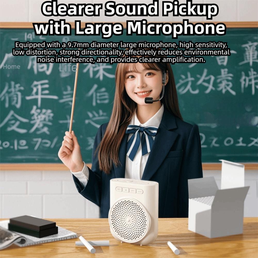 Multi-functional Voice Amplifier Rechargeable Classroom Sound Speaker  Presentations