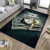 Money Rug - Home carpet Office Decorative Carpet For Living Room Bedroom Door Mat Floor Rug Computer Chair Area Rug