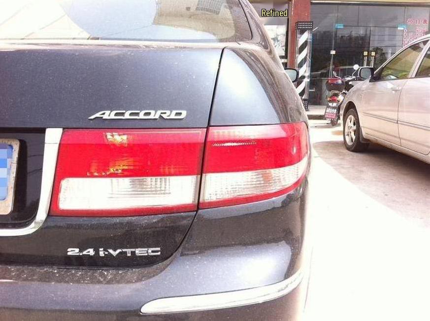

Honda Accord 7th Gen (2003-2005) Tail Light Assembly - Inner & Outer Rear Lights Left Driver Side Flat Light Premium