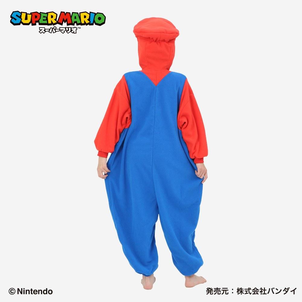 SAZAC Super Mario Character Fleece Costume for Kids 130cm