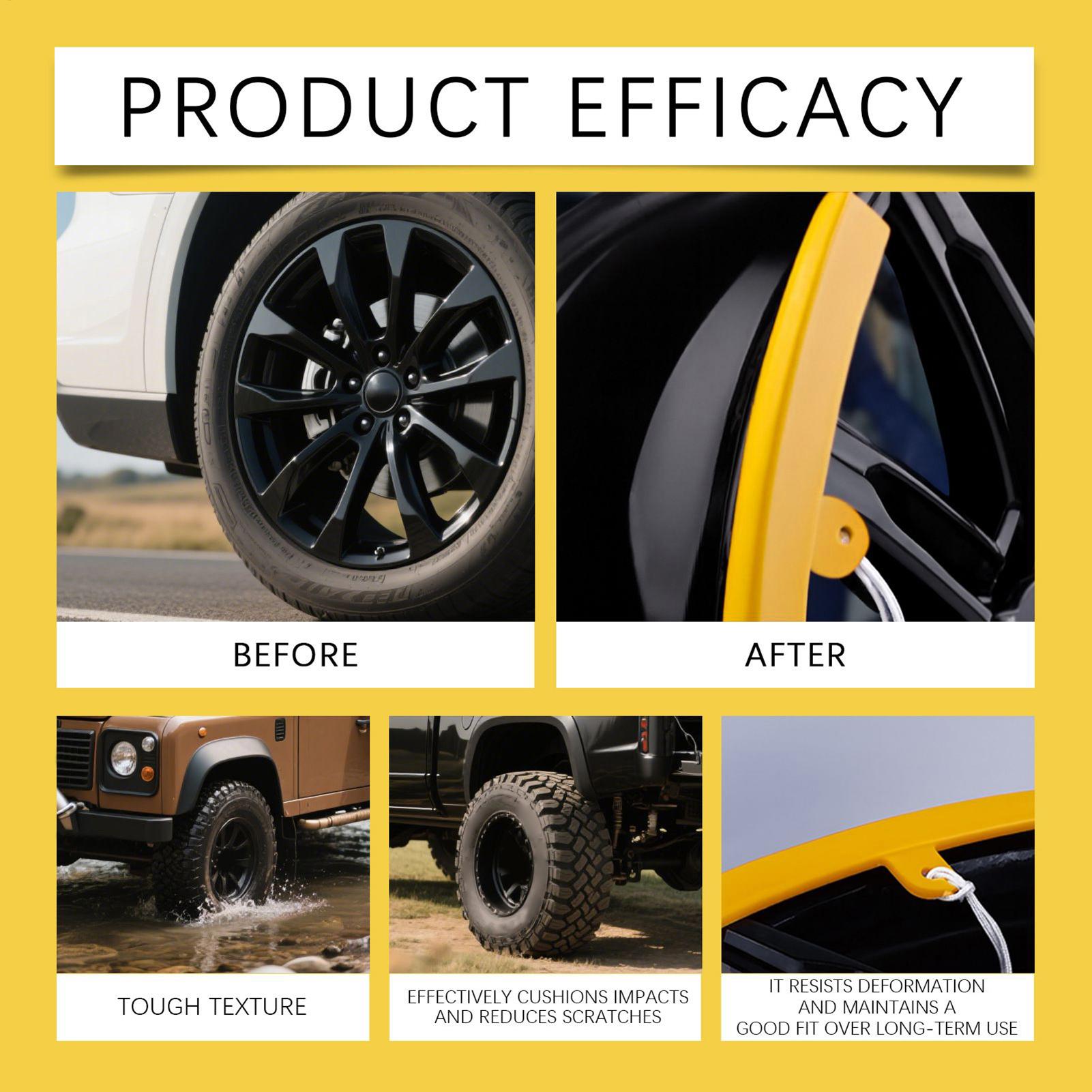 

Rim Protector For Car Wheels Scratch-Resistant Tire Guard Flexible Rim Protector For Car Sedan Truck RV Motorcycle SUV Workshop China Mainland