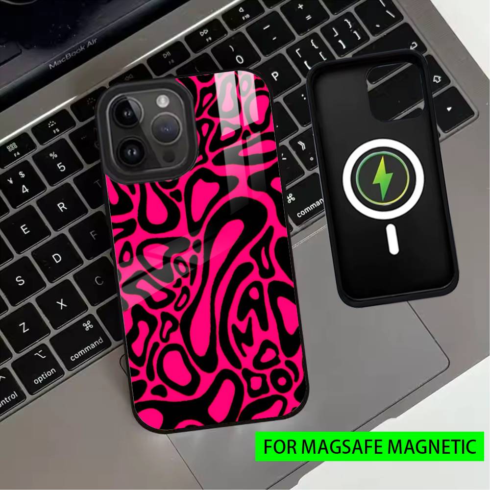 L-Lando H-Helmet Pattern Norris Phone Case For iPhone17,16,15,14,13,12,11 Plus,Pro Magnetic with Magsafe Wireless Charging