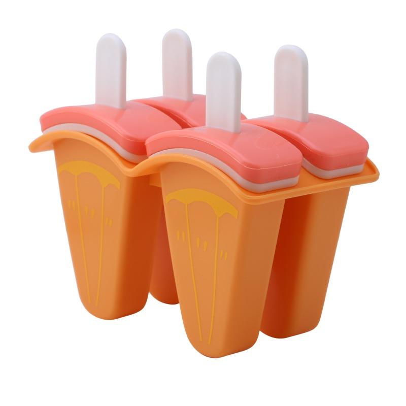 Popsicle Molds 6/8 Grid Ice Pop Molds Food Grade Silicone Ice Cream Mold DIY Homemade Reusable Easy Release Ice Pop Make