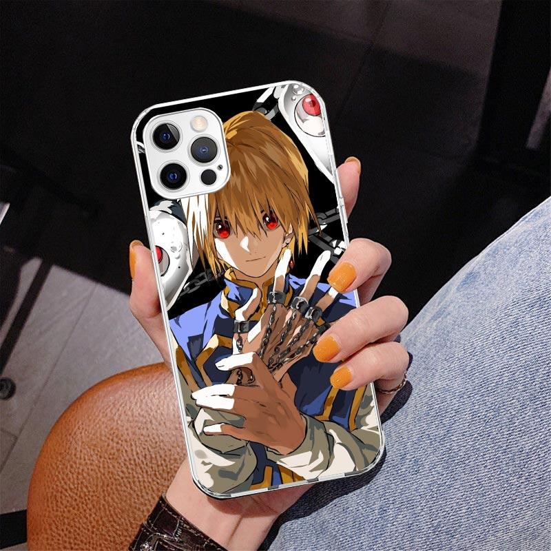 Huner X-Hunters Kurapika Phone Case For iPhone 13 12 Mini 11 Pro Max XS XR X SE 7 8 Plus 5S 5 6S 6 Gift Print Cover Fundas