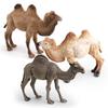 Desert Animal Pvc Figurine Twin Hump Camel Static Decor For Children Learning Play