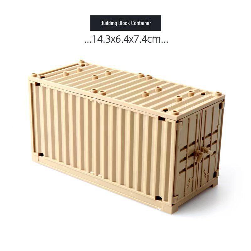 Military Container Scene Building Blocks for Customizable Weapon Systems