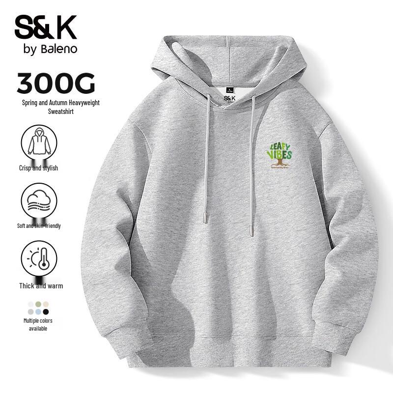 

Baleno S&K Men s Oversized Heavyweight Hooded Sweatshirt 3XL