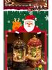 Christmas Carousel Musical Snow Globe: Old Man & Girl Birthday Gift for Children