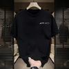 American Ruffian Handsome Heavy Short-sleeved T-shirt Young Men's and Women's Summer Ins Trendy T-shirt Street Loose Crew Neck