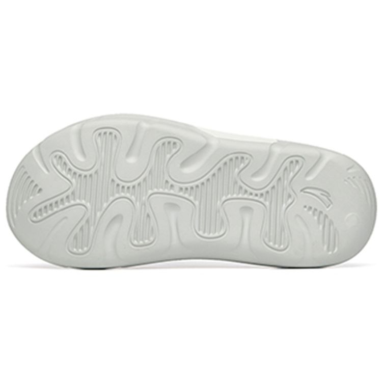 Anta C37 Series Sport Thick Sole Slide Sandals Men Footwear Gray White 912226992-3
