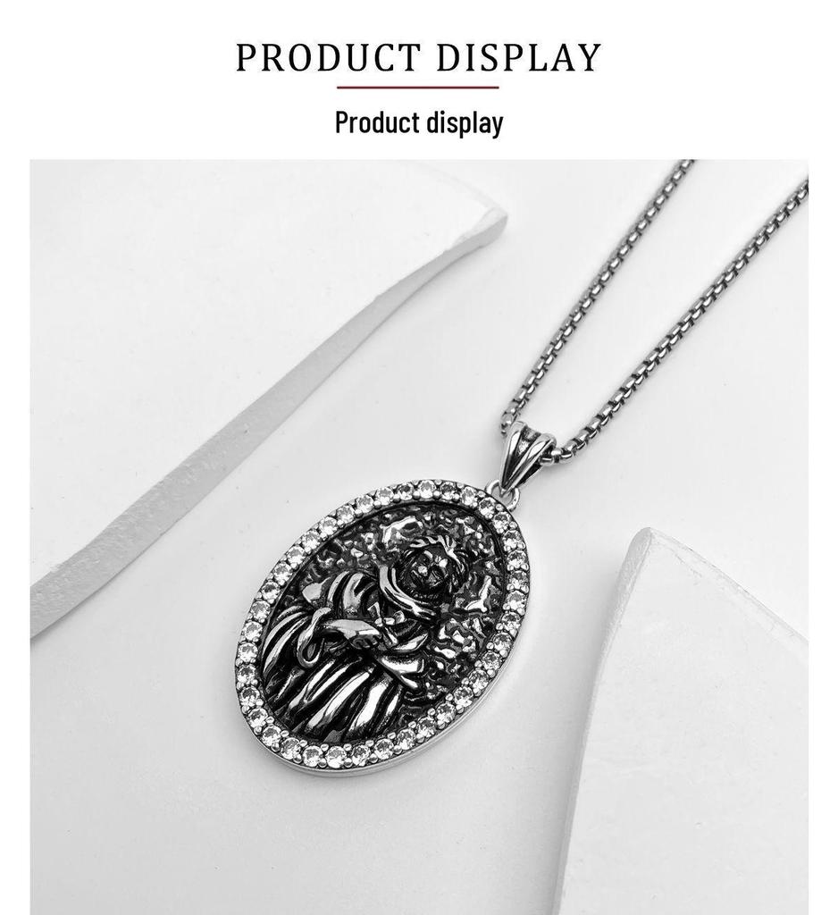 European & American Gothic Punk Pendant Niche Design Necklace